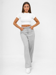 Ženska majica bijele OZONEE JS/96T666/1