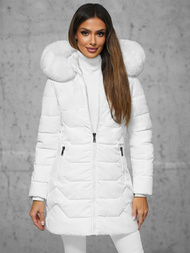 Ženska jakna bijela OZONEE JS/16M9121/281