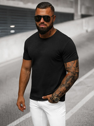 Muška majica crna OZONEE O/T1277/3