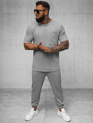 Muška Majica Sivi OZONEE O/Y960T