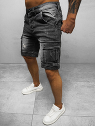 Muške Kratke Hlače Crne OZONEE NB/MP0039N