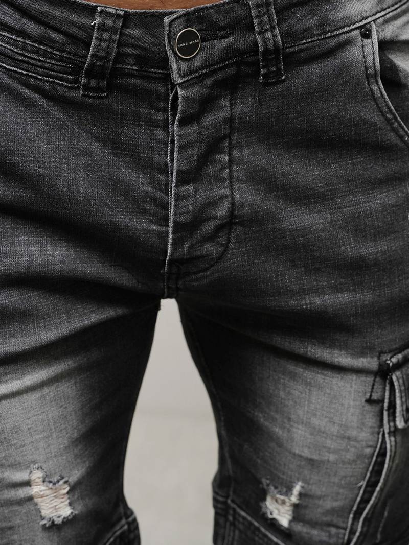 Muške Kratke Hlače Crne OZONEE NB/MP0039N