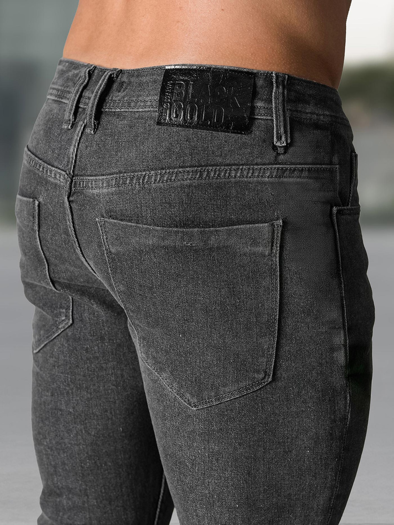 Muške traperice grafitne OZONEE NB/MP0191G