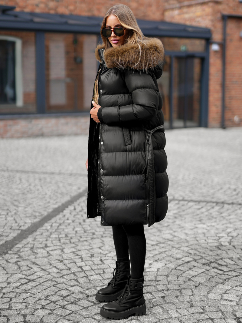 Ženska jakna crna OZONEE JS/5M3298/392Z