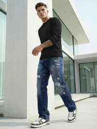 Muške Traperice Plave OZONEE O/KK2885Z