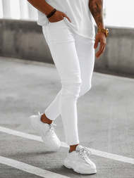 Muške Traperice Bijele OZONEE E/5348/01Z