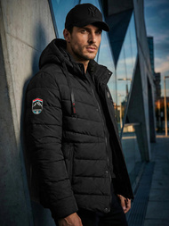 Muška jakna crna OZONEE JS/31M5081/392