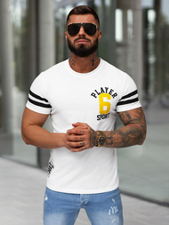  Muška Majica Bijeli OZONEE JS/8B1391/1