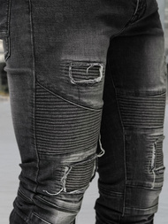 Muške traperice crne OZONEE NB/MP0142NZ