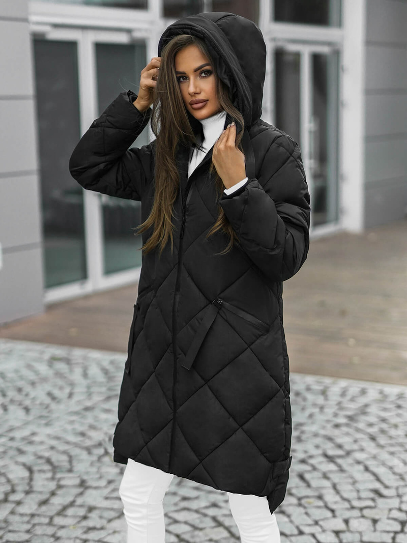 Ženska jakna crna OZONEE JS/5M3168/392Z