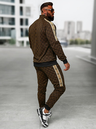 Muška Trenirka Tamno-Bež OZONEE O/FF5110AB