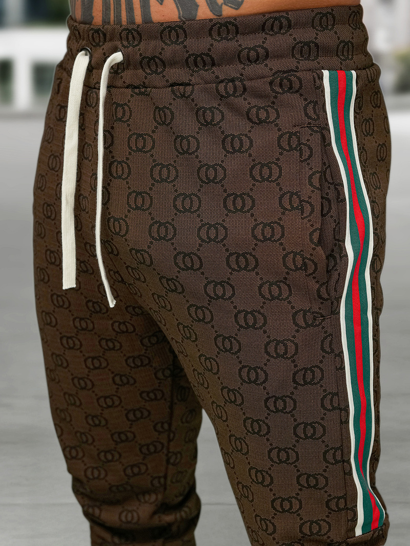 Muška Trenirka Tamno-Bež OZONEE O/FF5111AB