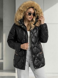 Ženska jakna crna OZONEE O/5M3226/392Z