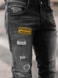 Muške traperice crne OZONEE NB/MP0047NZ