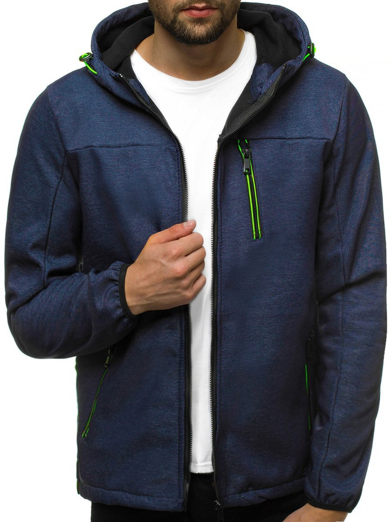 Muška softshell jakna Modra OZONEE JS/KS2213