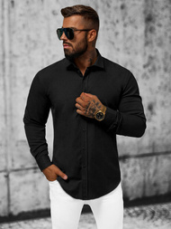 Muška Košulja Crna OZONEE O/3778