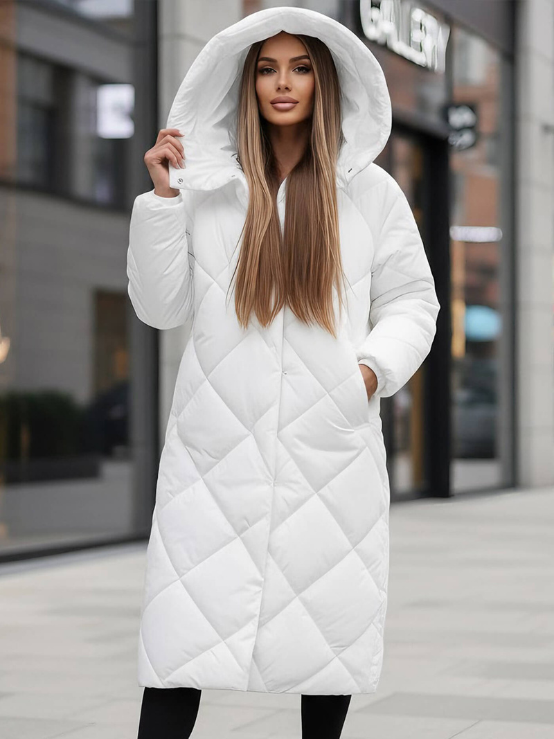 Ženska jakna bijela OZONEE JS/5M3173/281Z