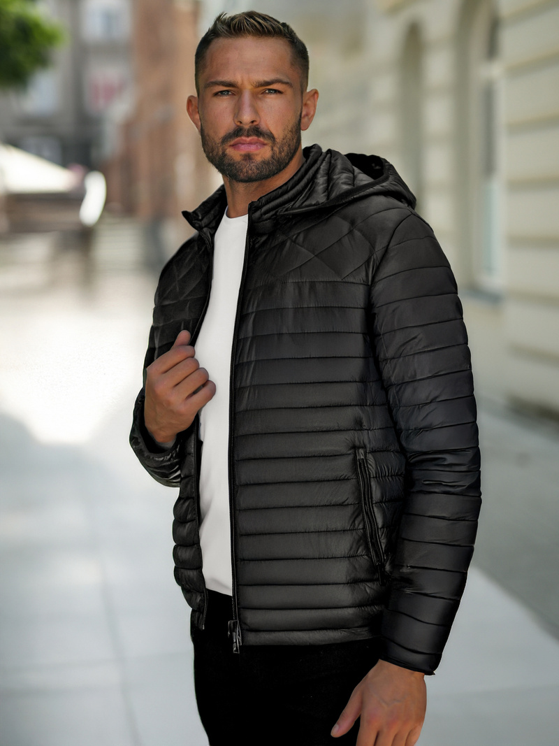 Muška Jakna Crna OZONEE JS/16M9328/392B