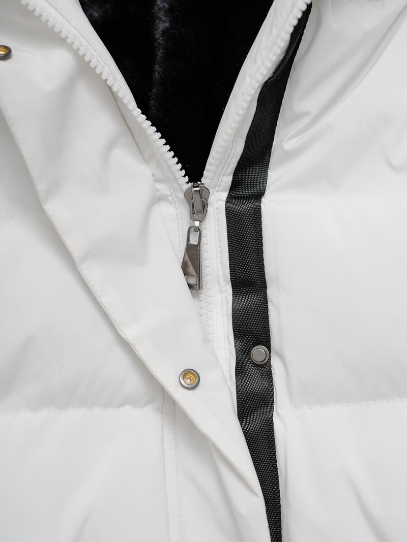 Ženska jakna bijela OZONEE JS/5M3233/281