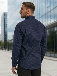 Muška Košulja Modra OZONEE V/V183