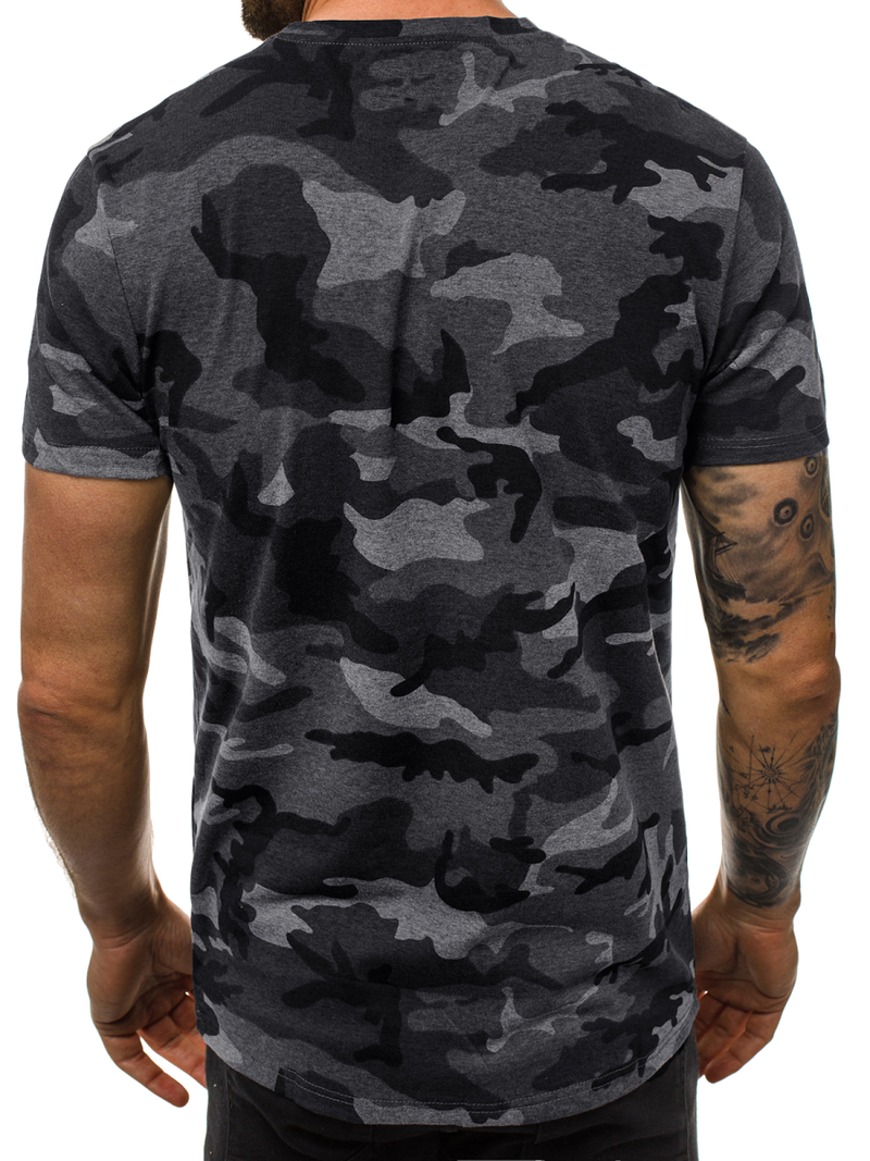 Muška majica grafitna OZONEE JS/S807