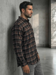 Muška Košulja Modra OZONEE V/V177Z