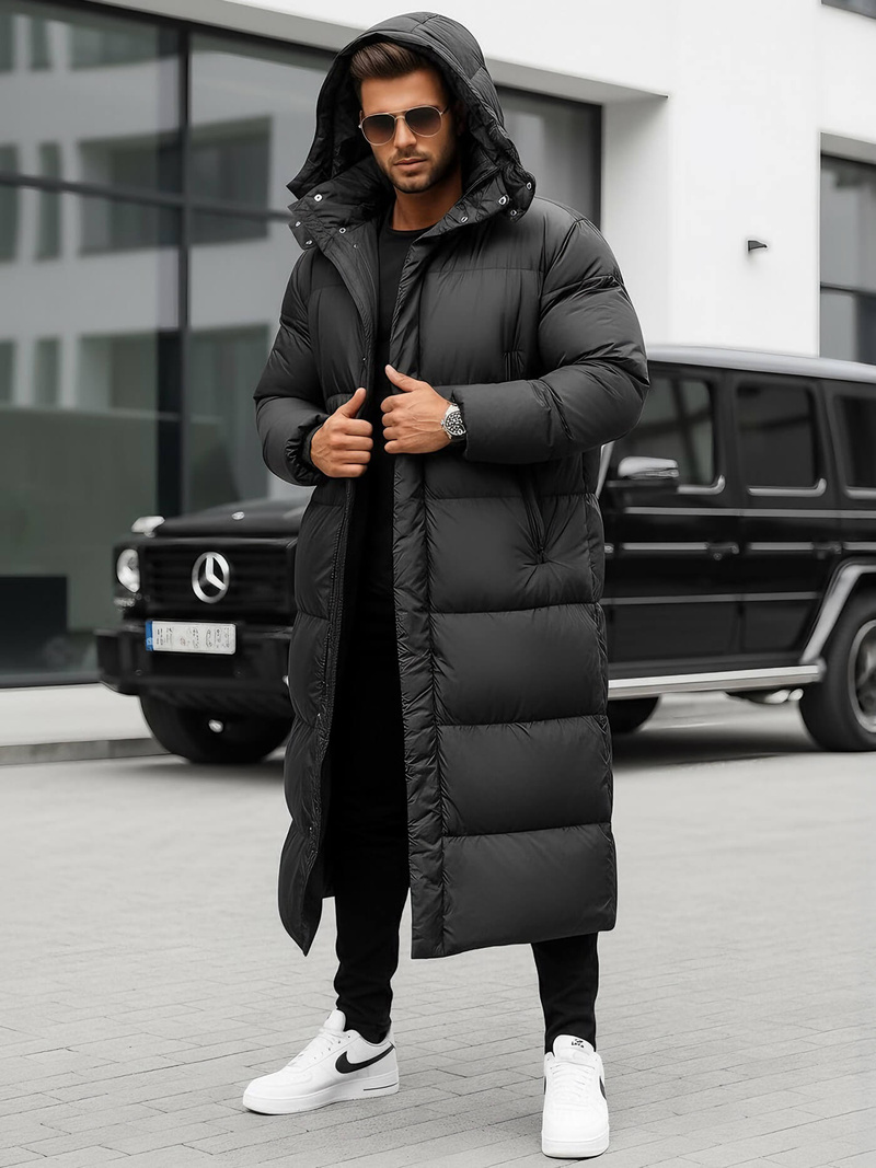 Muška jakna crna OZONEE O/M3202Z