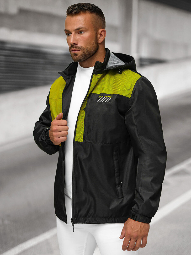 Muška Jakna Crna OZONEE JS/22M311/392Z