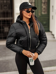 Ženska jakna crna OZONEE JS/5M3260/392