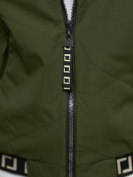 Ženska Jakna Tamno-Zelena OZONEE JS/5M3161/136