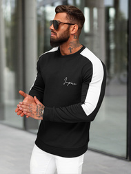 Muška Dukserica Crna OZONEE O/P2033Z