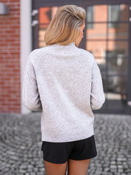 Ženski pulover siva OZONEE JS/53B5201/2