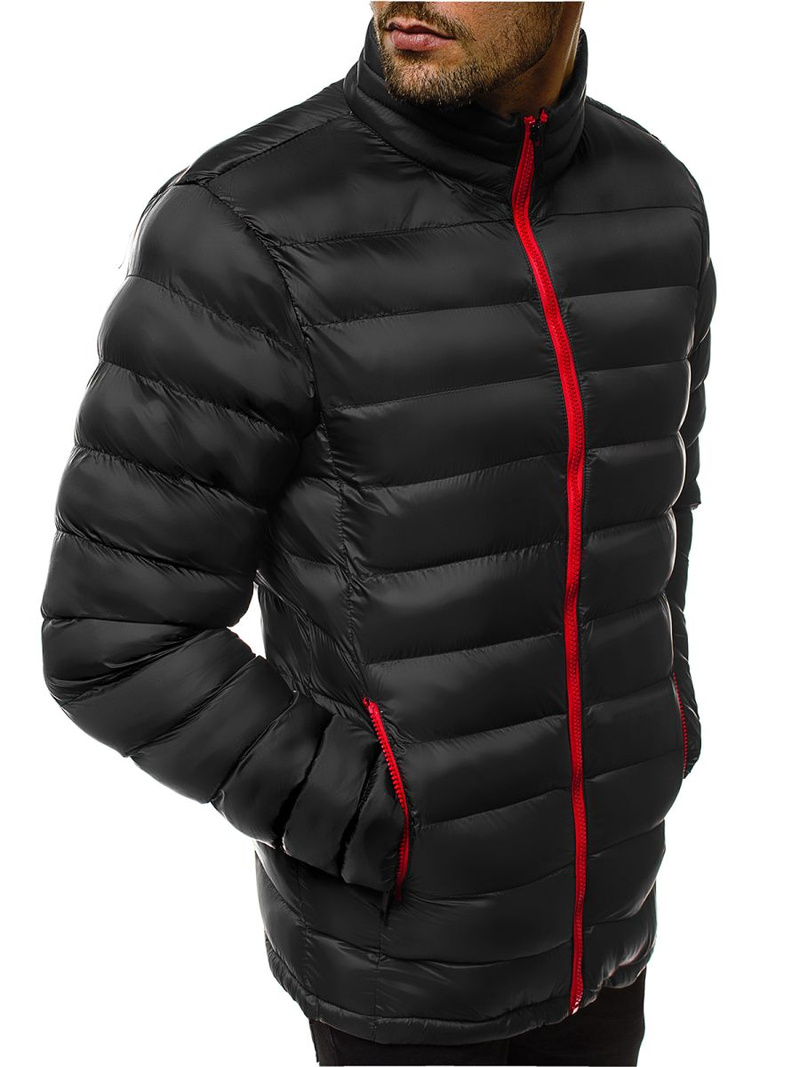 Muška proljetna jakna crna/2 OZONEE JB/JP1111