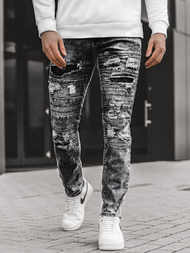 Muške traperice grafitne OZONEE V/19194