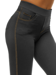 Ženske tajice Tamnosive OZONEE JS/1016/A2