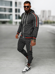 Muška trenirka crna OZONEE O/FF5111AB