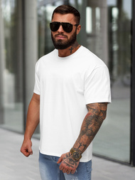 Muška Majica Bijeli OZONEE JS/67T1298/1