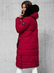 Ženska jakna tamno-crvena OZONEE O/W377