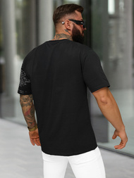 Muška Majica Crna OZONEE O/YN2/631