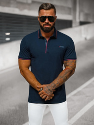 Muška polo majica modra OZONEE O/DA758