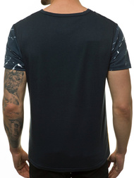 Muška majica tamno plava zelena OZONEE JS/SS11119