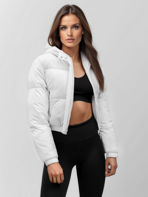 Ženska jakna bijela OZONEE JS/5M3260/281Z