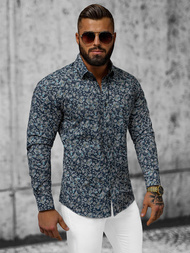 Muška Košulja Modra OZONEE O/V15