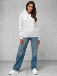 Ženska dukserica bijela OZONEE JS/W02Z