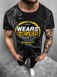 Muška majica crna OZONEE JS/SS10925Z