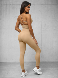 Dvodijelni Set Trenerke Bež OZONEE O/YJS7714