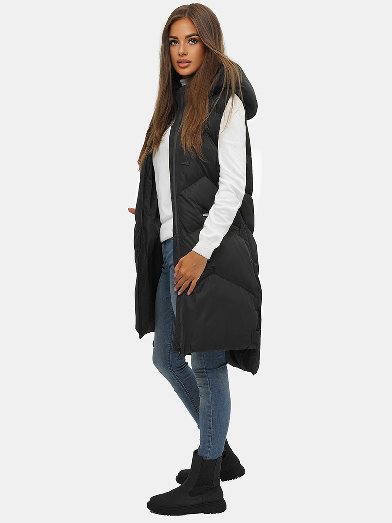 Ženski prsluk crni OZONEE JS/M788/392