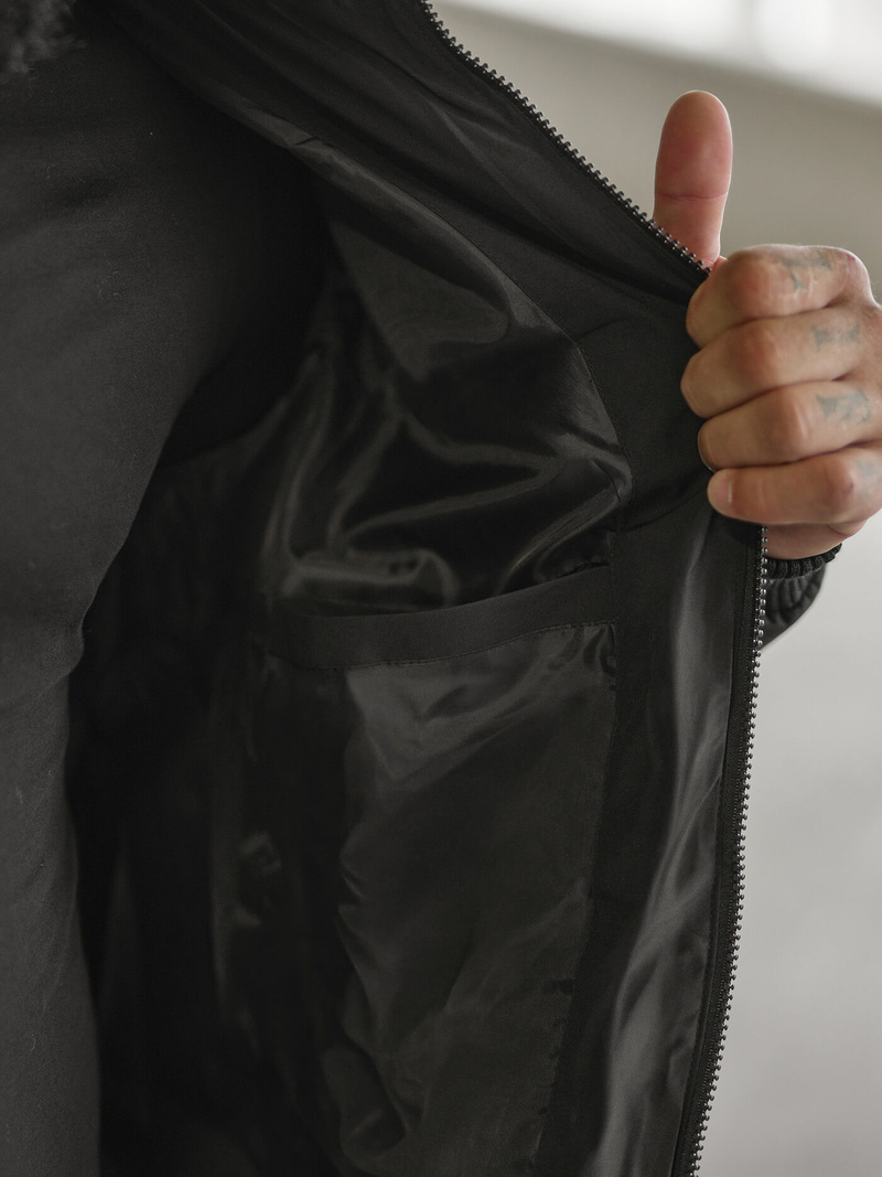 Muška parka jakna crna OZONEE JS/31M5031/392Z