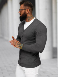 Muški Džemper Grafitni OZONEE NB/MM6006/3Z