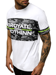 Muška majica Bijela OZONEE JS/SS10976